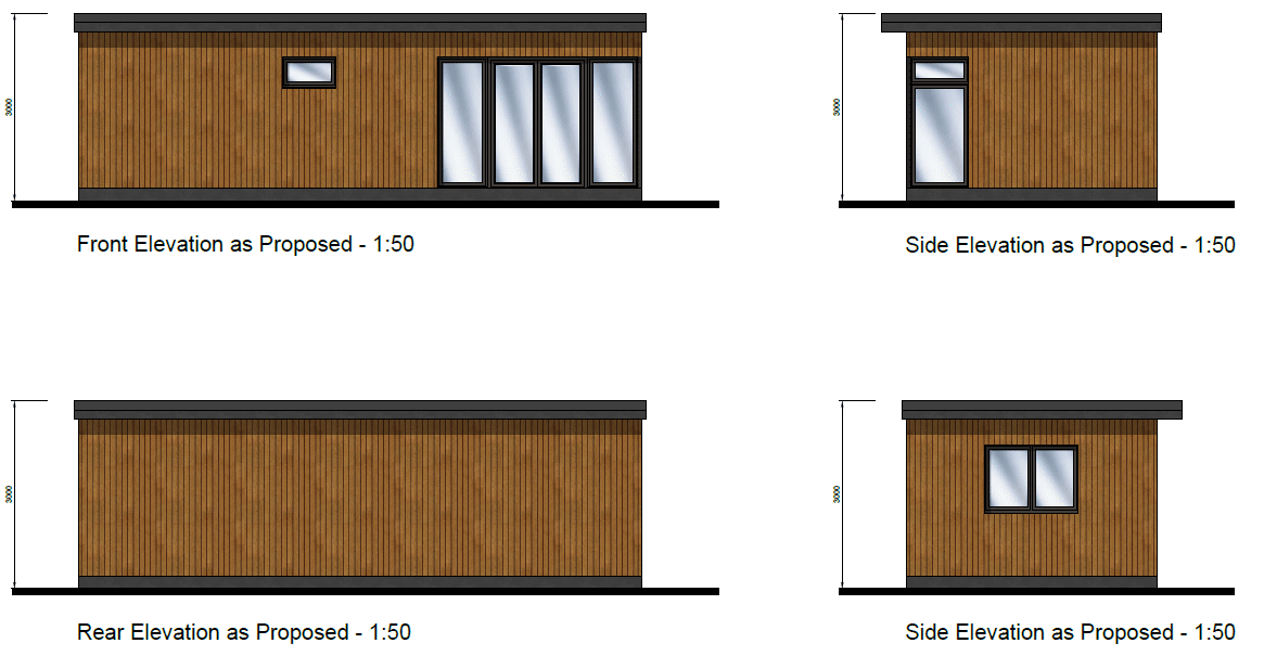 mobile home plan drawing