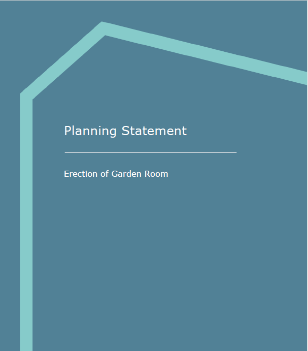 Garden Room (Permitted Development) DIY Planning Application NAPC