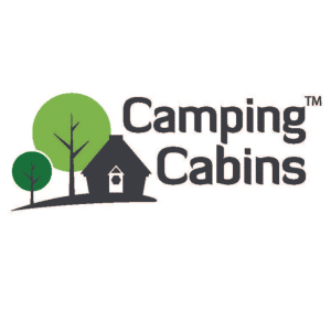 Camping cabins logo