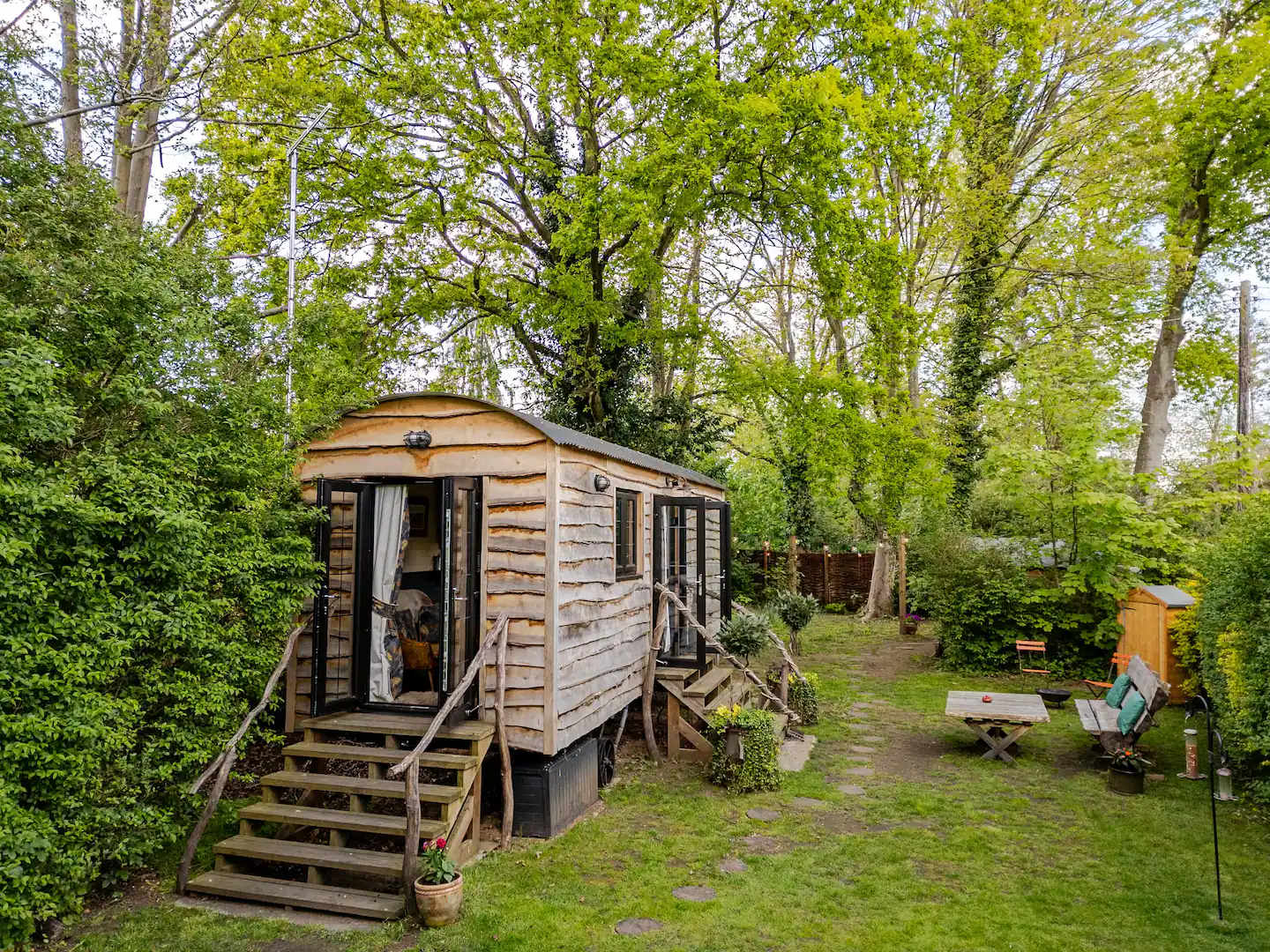 Planning permission shepherds hut Air BnB