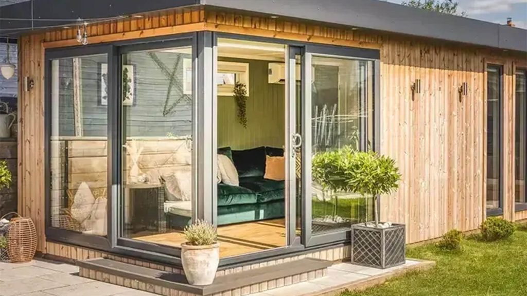 Garden room listed building planning permission